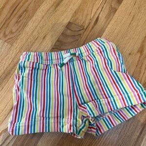Mini Boden rainbow shorts